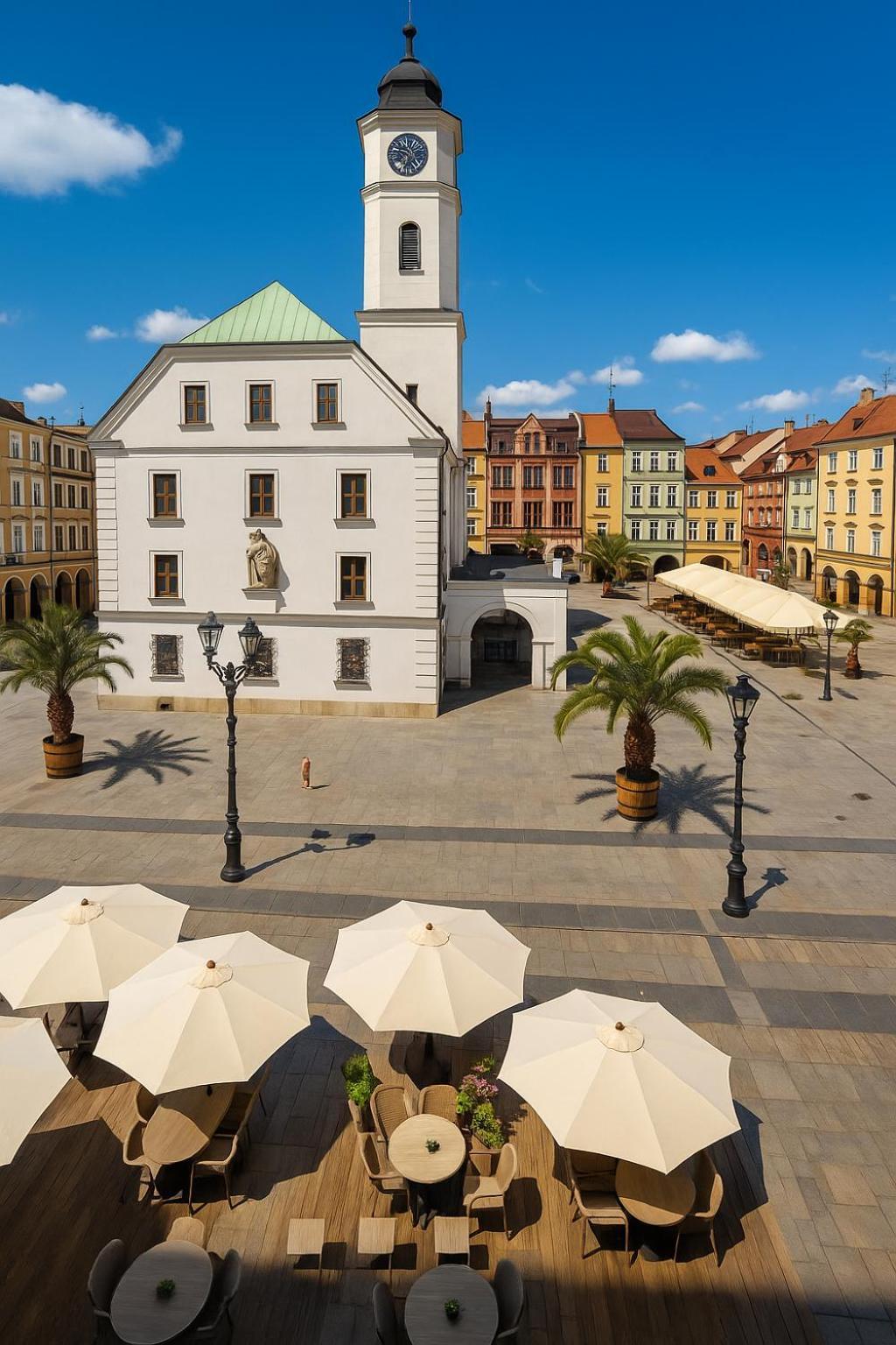 Rynek 23 Lux, Apartament Z Widokiem Na Ratusz Starego Miasta Gliwice Luaran gambar